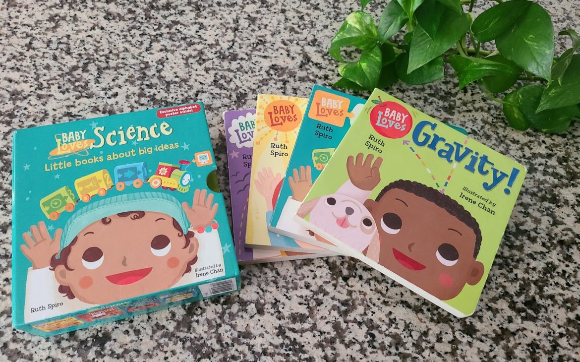 Baby Loves Science Box Set is a perfect nerdy baby book