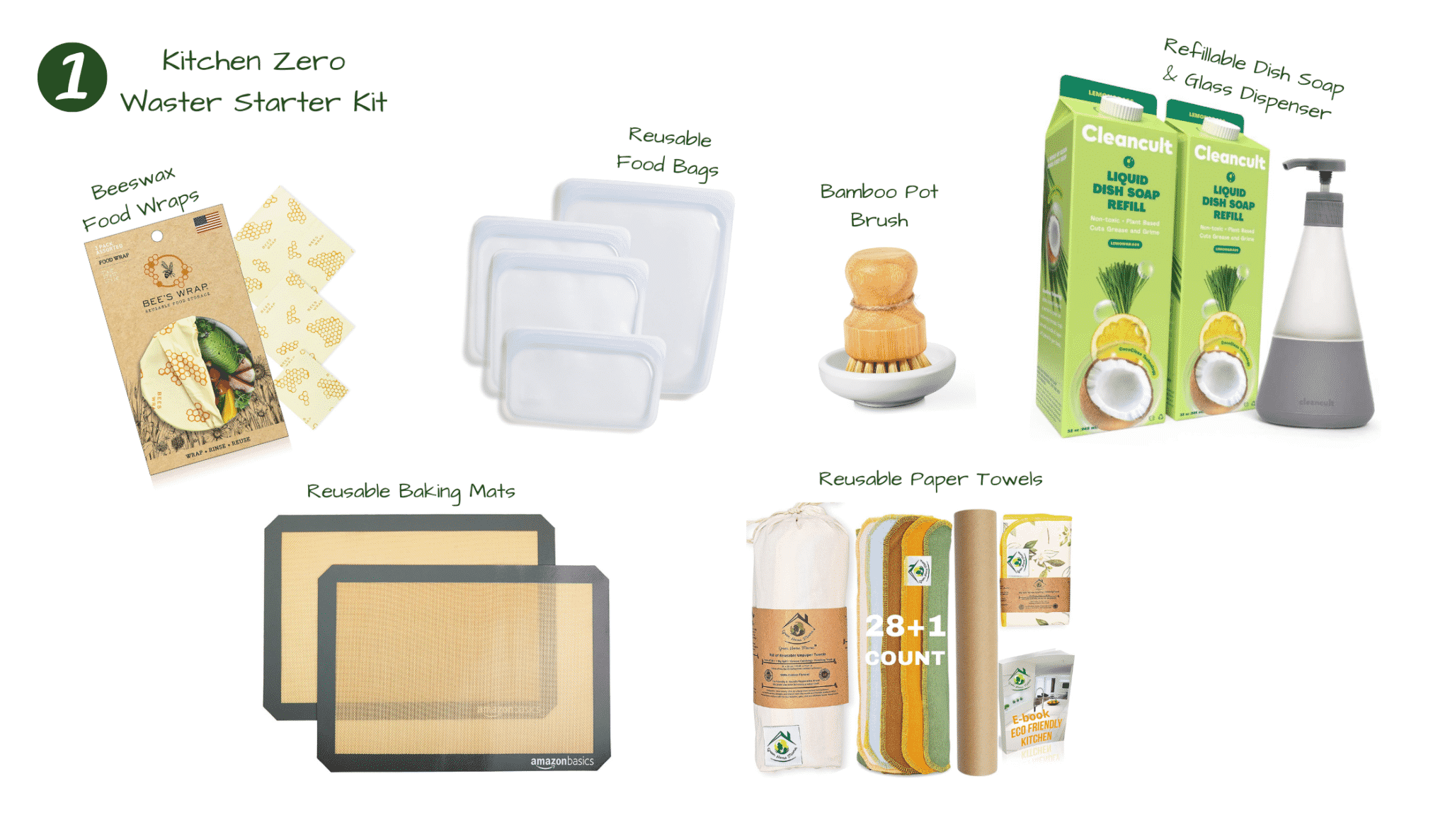 Best Eco-friendly Gift - Kitchen Starter Kit