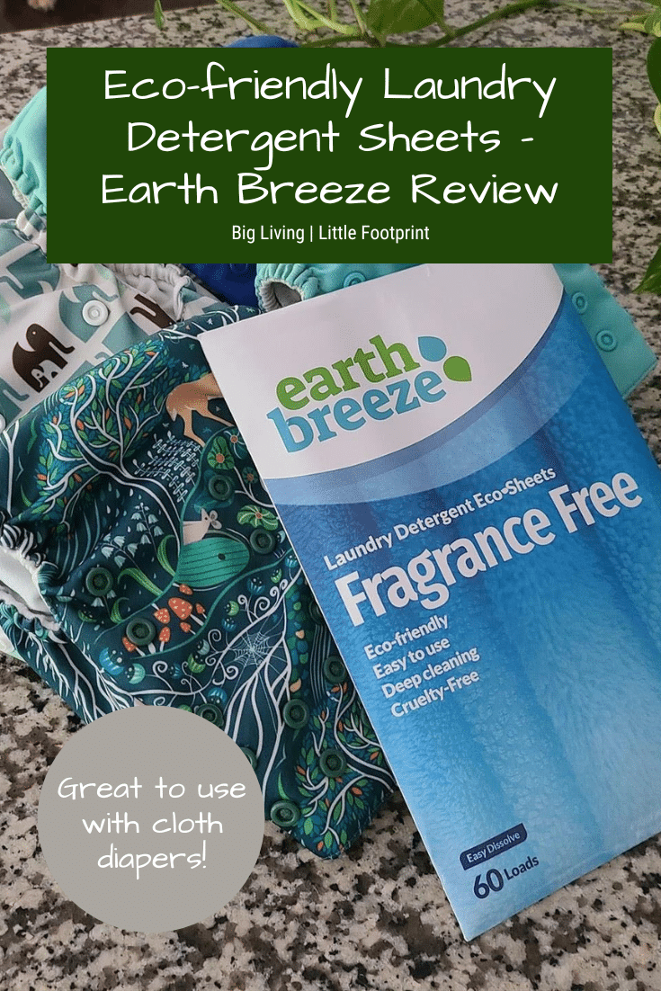 Earth Breeze Laundry Detergent Sheets - 60 Loads