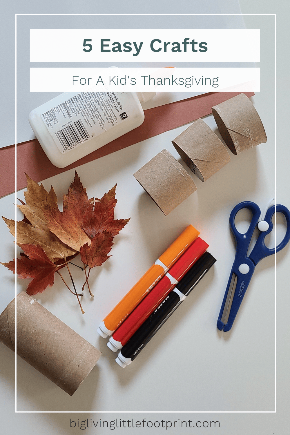 5 Easy Crafts For A Kid’s Thanksgiving