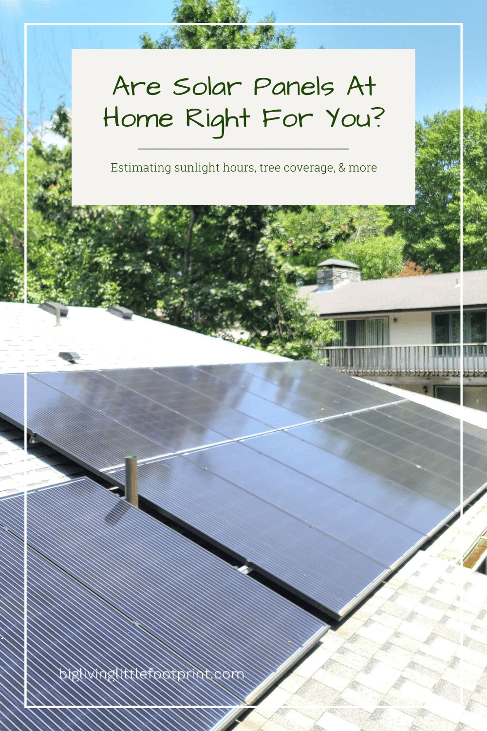 Are Solar Panels At Home Right for You?