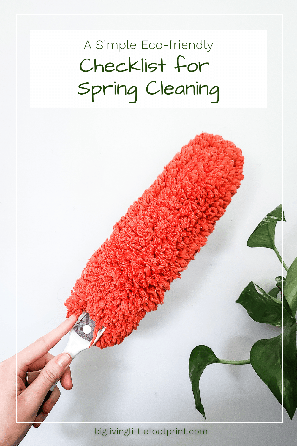 A Simple Eco-friendly Checklist for Spring Cleaning