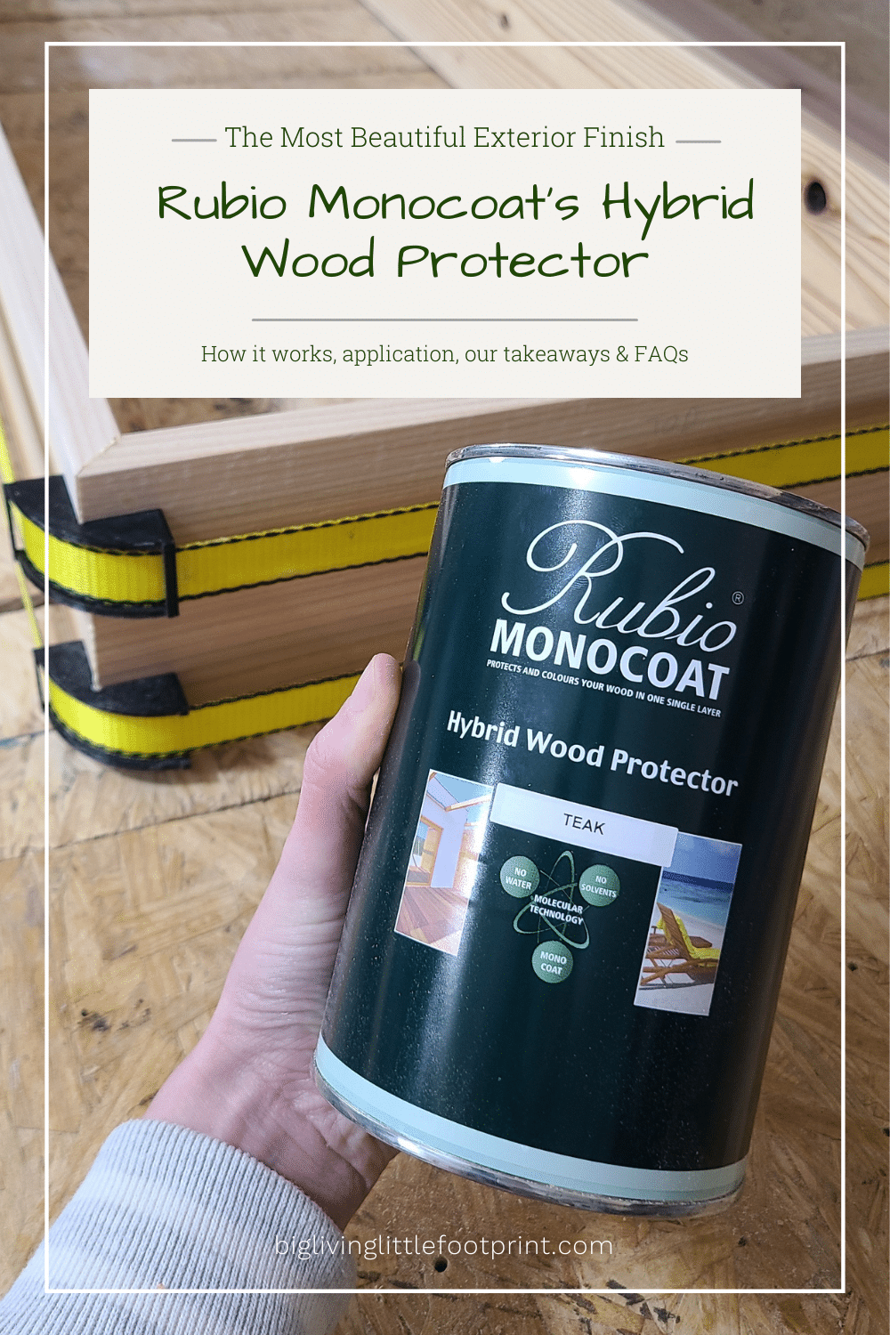 Rubio Monocoat Hybrid Wood Protector Review 