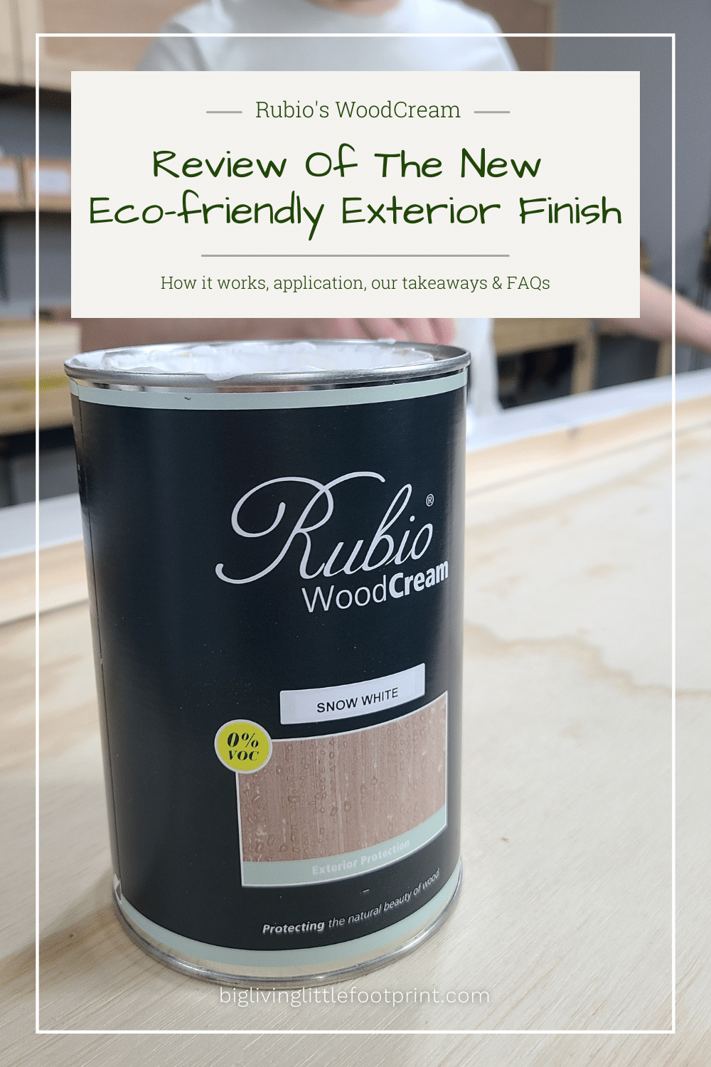 Rubio’s WoodCream: Review Of The New Eco-Friendly Exterior Finish